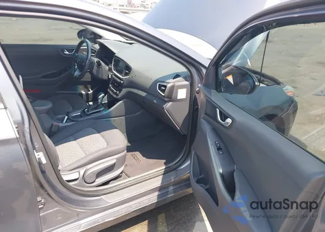 2017 Hyundai Ioniq Hybrid Sel из США, поврежденный, VIN KMHC75LC7HU033346